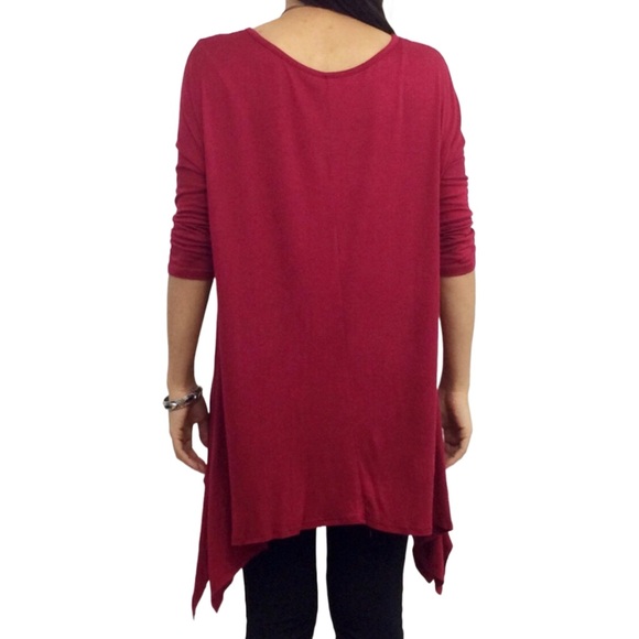 Dark Red Tunic - Picture 4 of 6